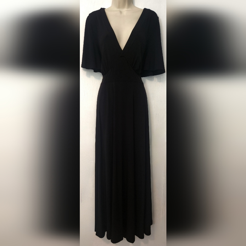 Torrid Plus Size 2 Black Maxi Dress NWOT